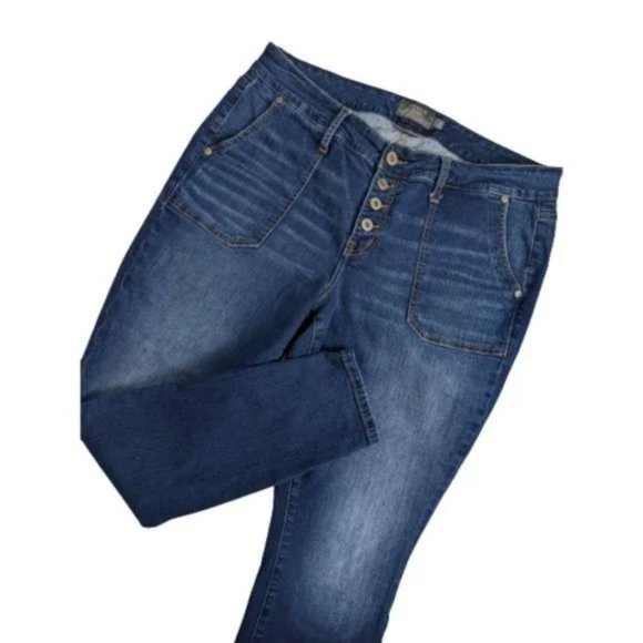 Torrid Mid-Rise Skinny Jeans 14R - Picture 1 of 7
